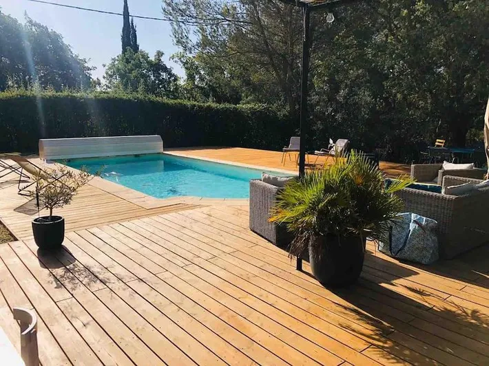 Apartamento de vacaciones para 6 personas, con jardín y piscina - 1
