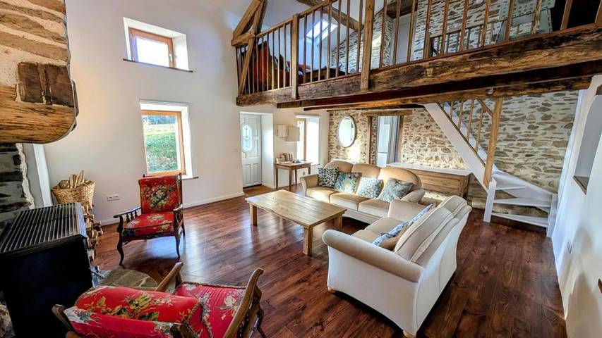 Maison de vacances pour 4 personnes, avec Terrasse et Jardin