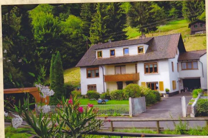 Ferienwohnung für 5 Personen, mit Garten in Frammersbach