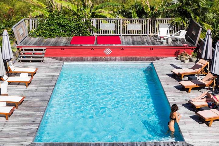 Maison de vacances pour 2 personnes, avec piscine et terrasse
