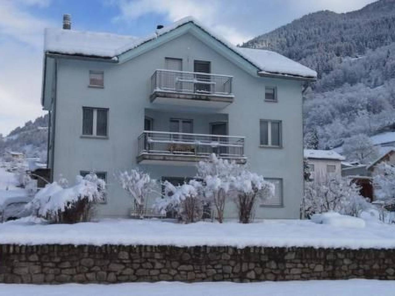 Ganze Wohnung, Wohnung mit Bergblick in Prada (Poschiavo), Poschiavo