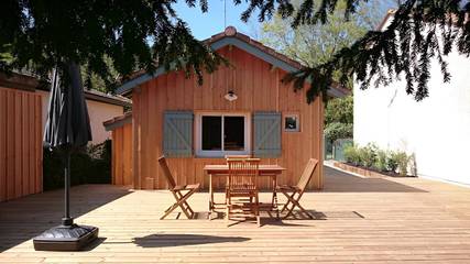 Gîte pour 2 personnes, avec jardin et terrasse à Lanton