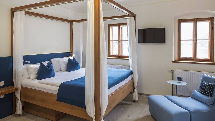 Hôtel pour 2 personnes, avec jacuzzi ainsi que sauna et jardin, animaux acceptés à Hallstatt - 4