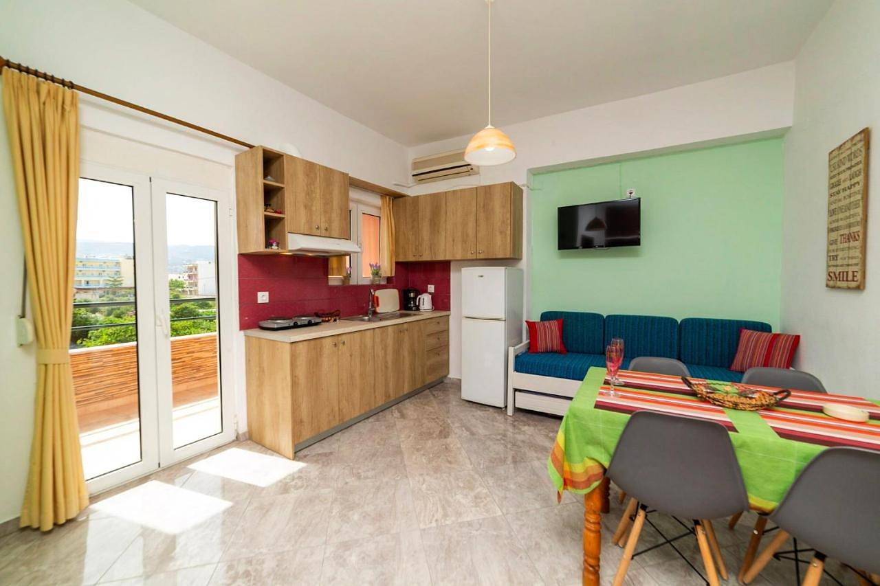 Appartement entier, One-Bedroom Family Apartment in Région d'Iraklio-Héraklion