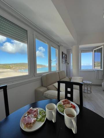 Gîte pour 6 personnes, avec vue et balcon, animaux acceptés à Malpica de Bergantiños