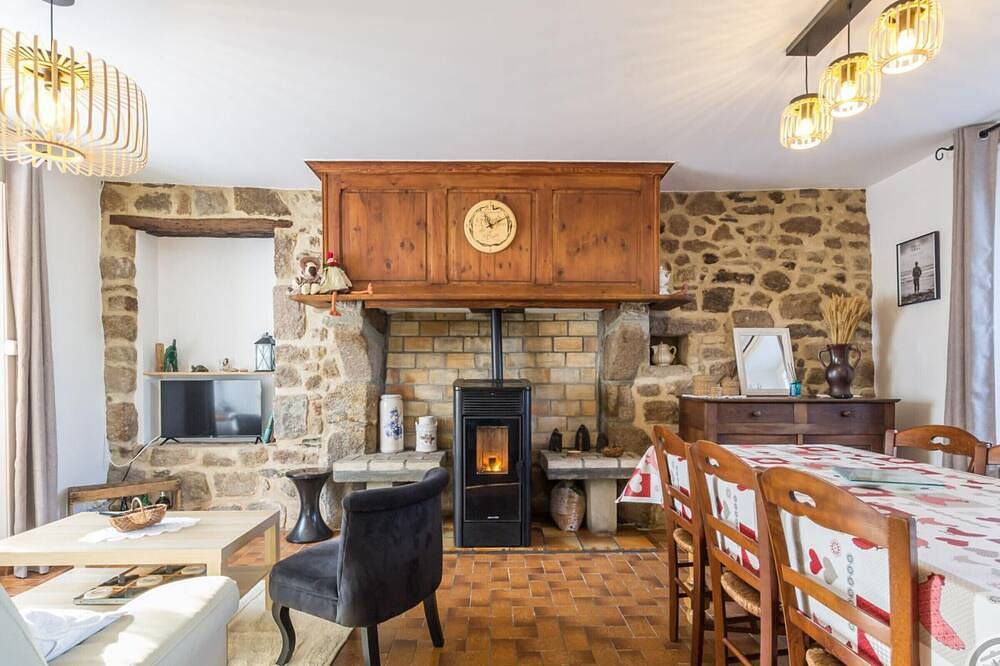 Charmantes Haus in Réville mit Wi-Fi, nahe in Réville, Cherbourg und Umgebung