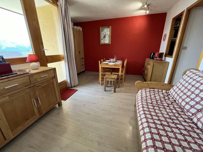 Gîte pour 4 personnes, avec balcon dans Station De Peisey Vallandry - 3