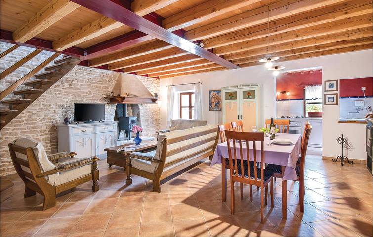 Ferienhaus für 6 Personen, mit Terrasse und Pool in Barban - 4