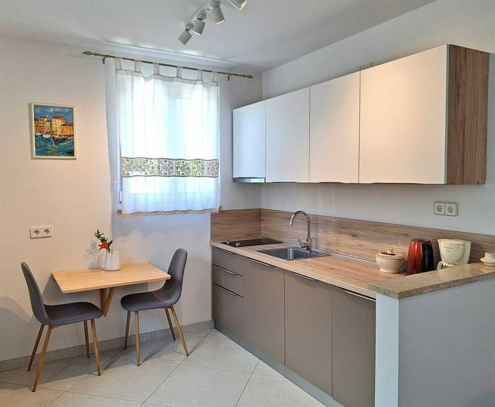 Studio voor 2 personen, met balkon, kindvriendelijk in Rovinj