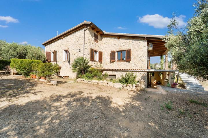 Villa “Is Sorrisi” with private veranda two km from the sea in Gonnesa, Iglesiente