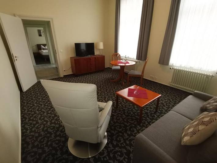 Hotel für 2 Personen, mit Terrasse und Garten sowie Ausblick in Bad Brückenau - 4