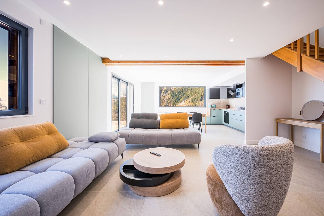 Chalet acogedor para 8/10 personas con vistas al valle in Saint-François-Longchamp, Le Grand Domaine