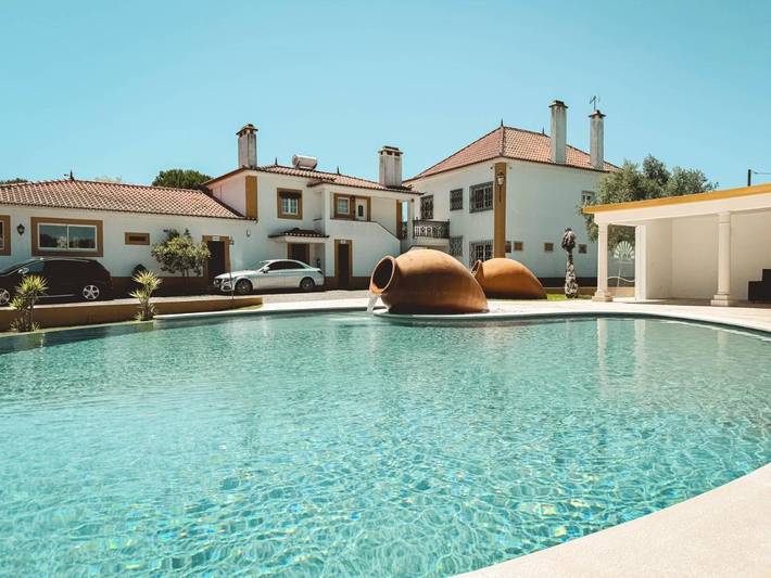 Pousada para 4 pessoas, com Terraço e Jardim e ainda Piscina and Vista para o lago em Tomar