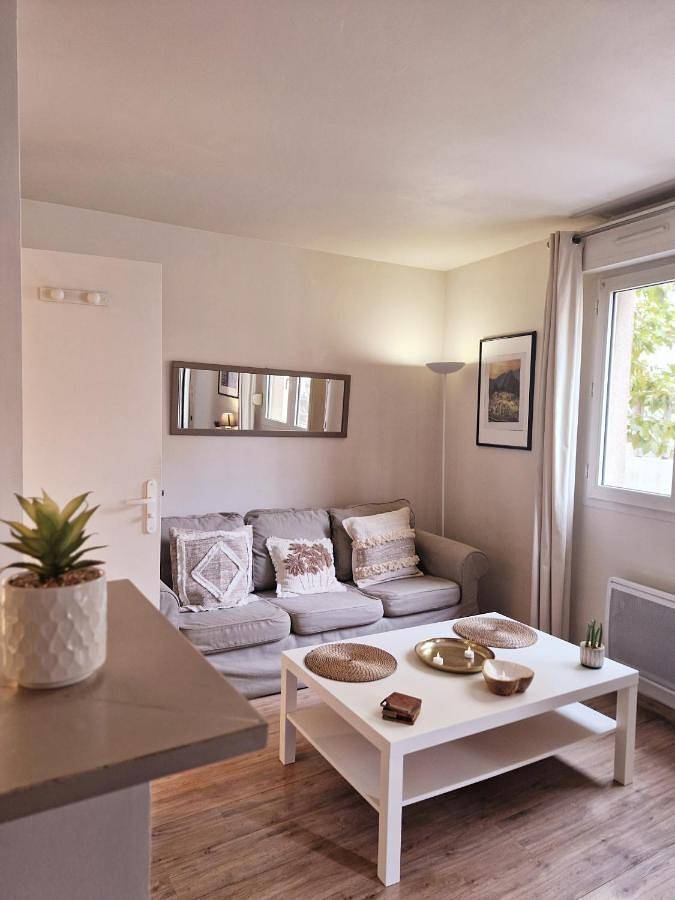 Appartement de vacances pour 3 personnes, avec jardin
