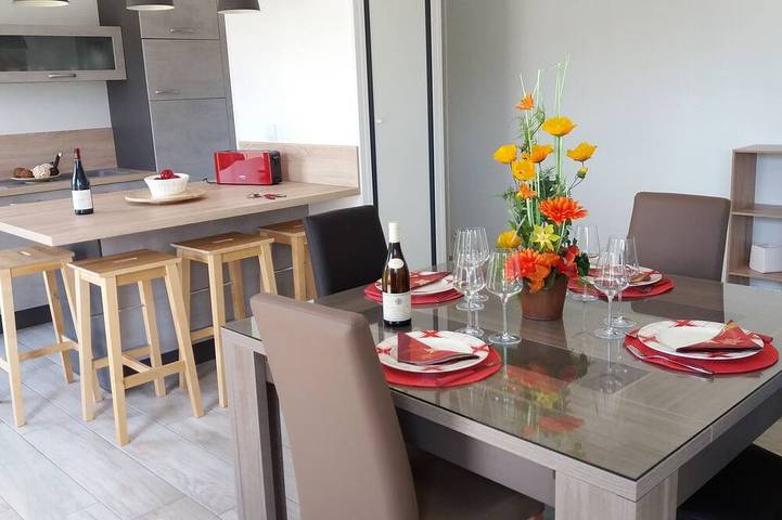 Maison de vacances pour 6 personnes, avec jardin et terrasse
