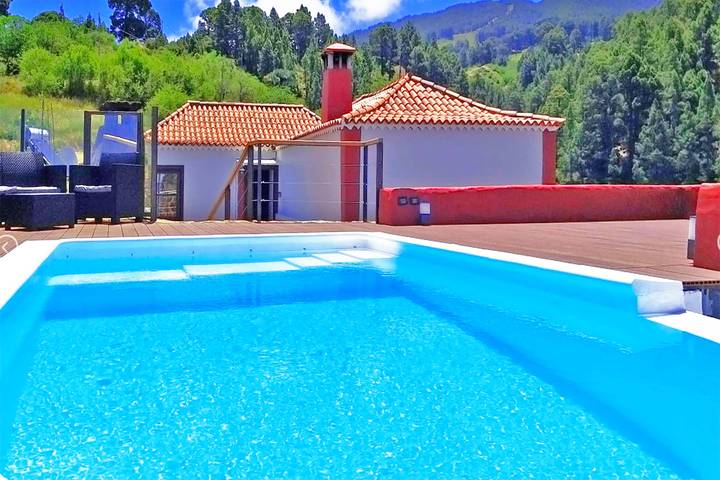 Casa de vacaciones para 4 personas, con Terraza y Jardín en La Palma