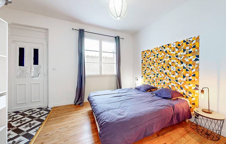 Appartement confortable avec jardin clôturé, WiFi, parking près de la plage de La Grande Conche in Royan, Côte de Beauté
