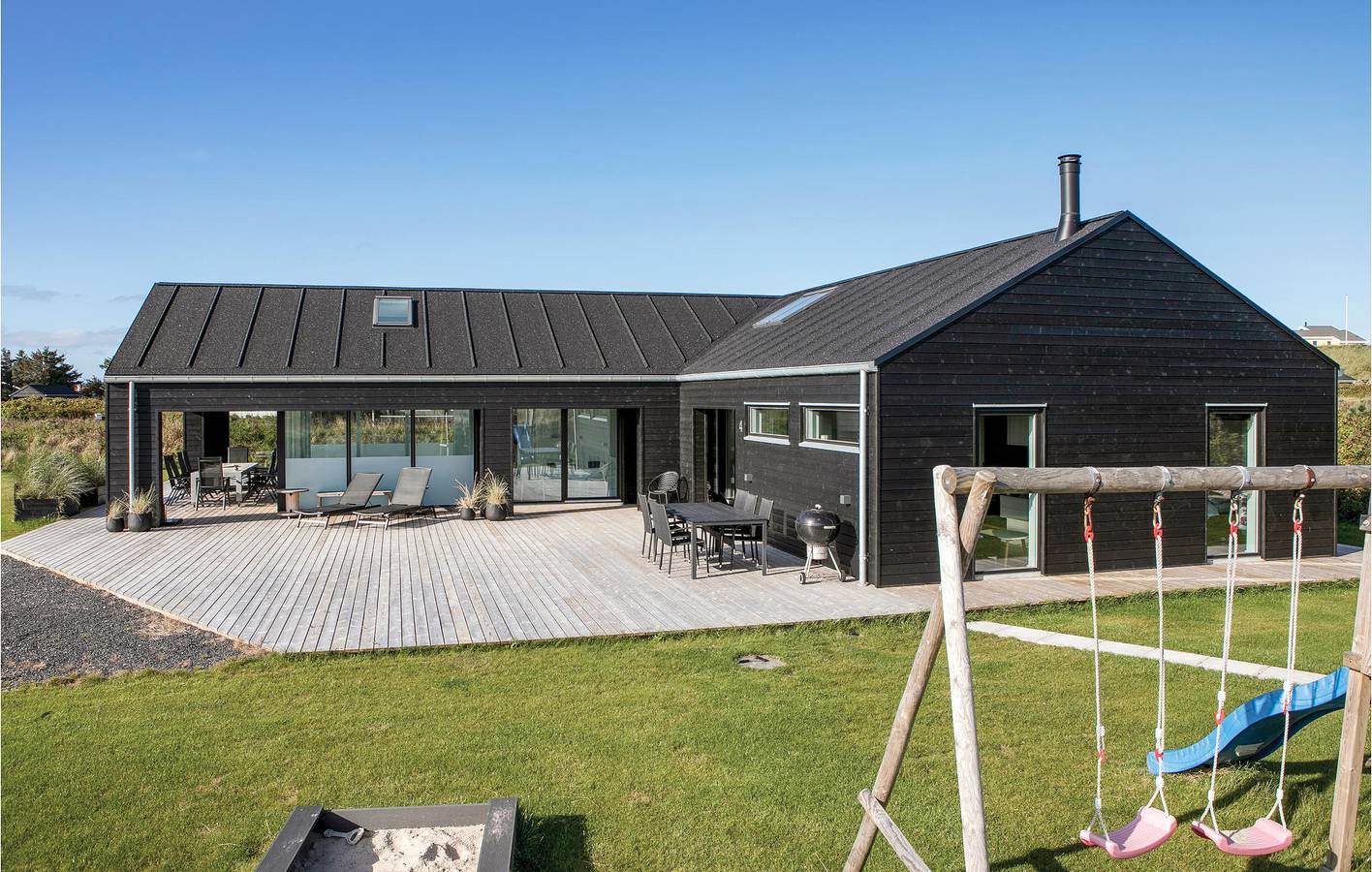 Ferienhaus für 12 Personen mit Terrasse in Løkken, Hjørring und Umgebung