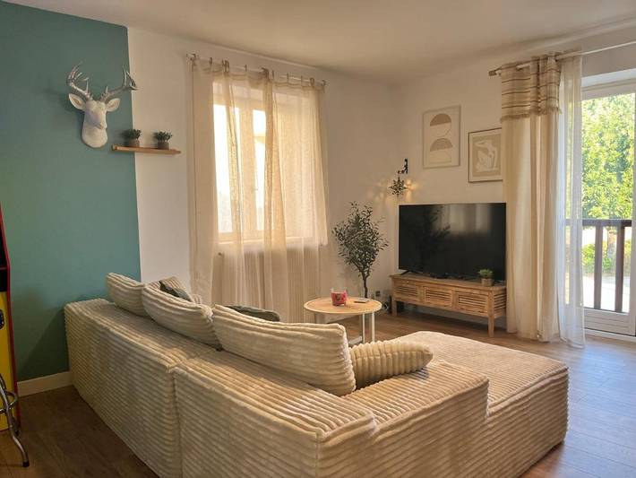 Appartement de vacances pour 4 personnes, avec Balcon et Vue