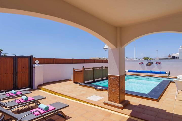 Chalet para 8 personas, con terraza en Lanzarote - 4