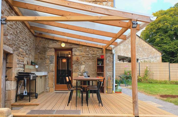 Gîte pour 2 personnes, avec jardin