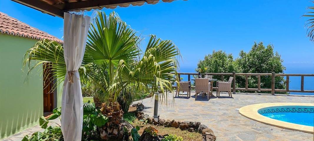 Chalet para 4 personas, con jardín además de vistas y piscina en La Palma - 3