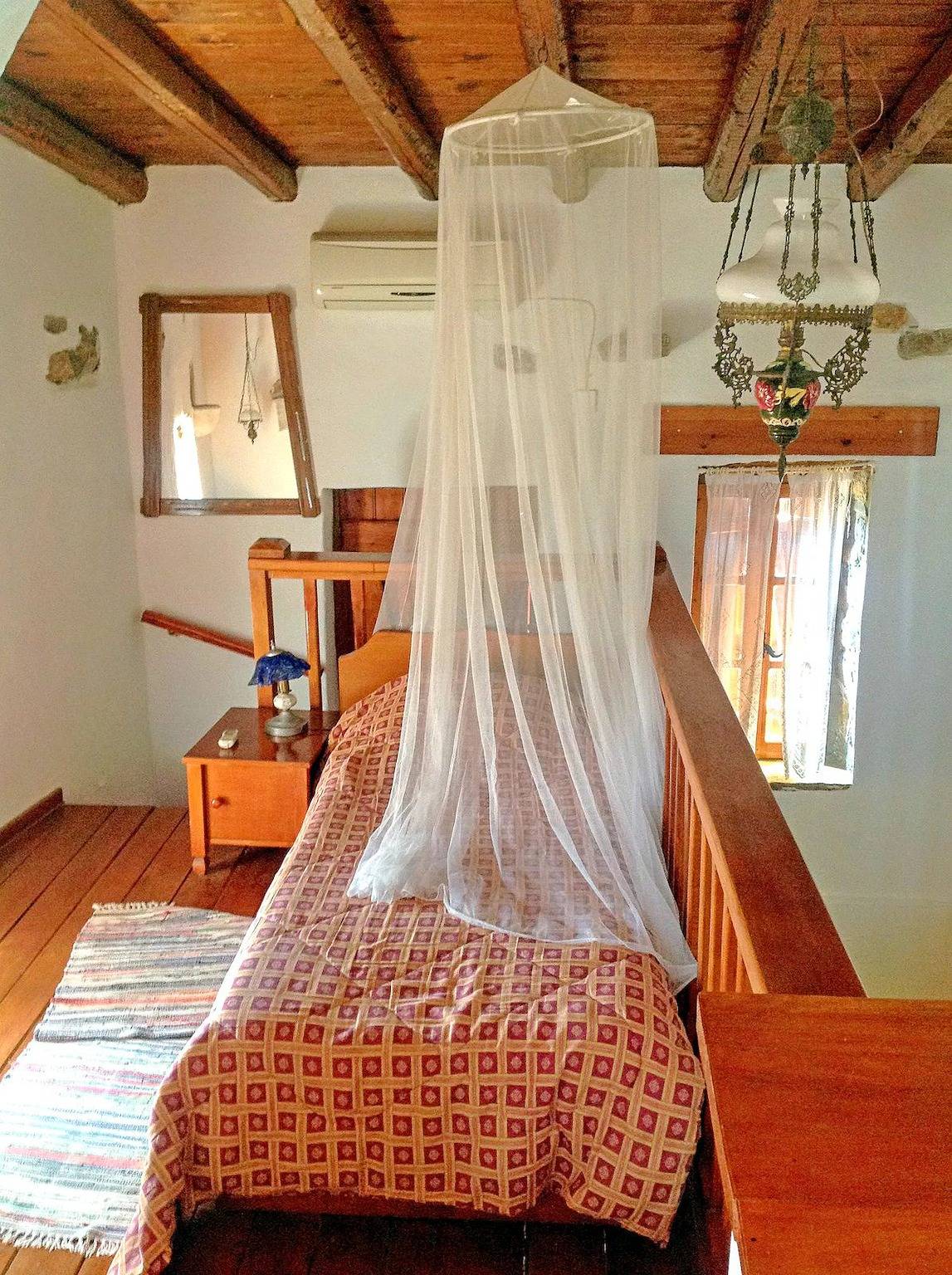 Sea view house Leonidas Sleeps 3 with balcony bbq in Lasithi