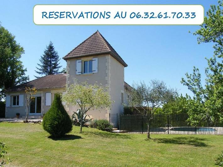 Maison de vacances pour 8 personnes, avec jardin ainsi que terrasse et piscine, animaux acceptés