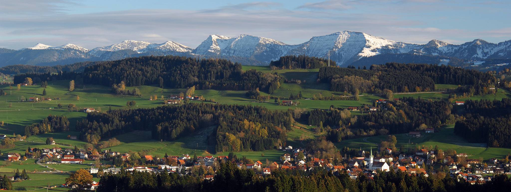 Blockhaus Campingplatz Alpenblick in Weiler-Simmerberg, Bayerisch Schwaben