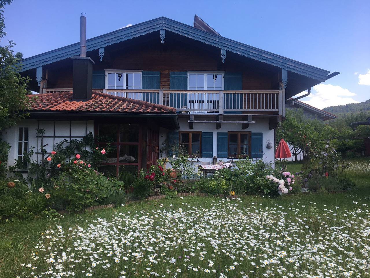 Ganze Ferienwohnung, Ferienwohnung Gmiadei - inkl. Chiemgau Karte - Ferienwohnung 65qm mit Balkon, für max. 4 Personen in Bergen (Chiemgau), Chiemsee