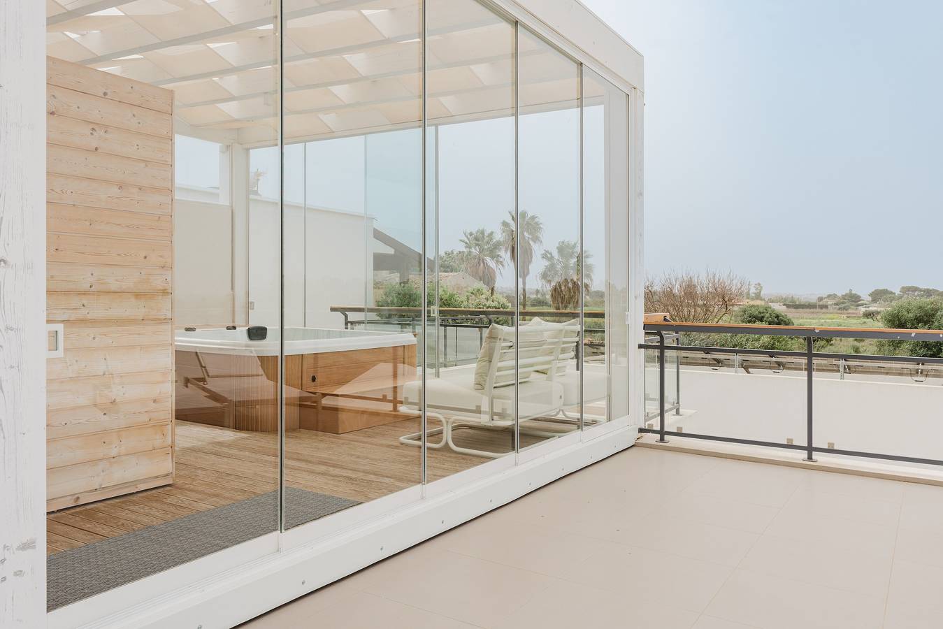Kamer 'Casa Umeli Biancolilla' met gedeeld terras, Wifi en airconditioning, foto 9