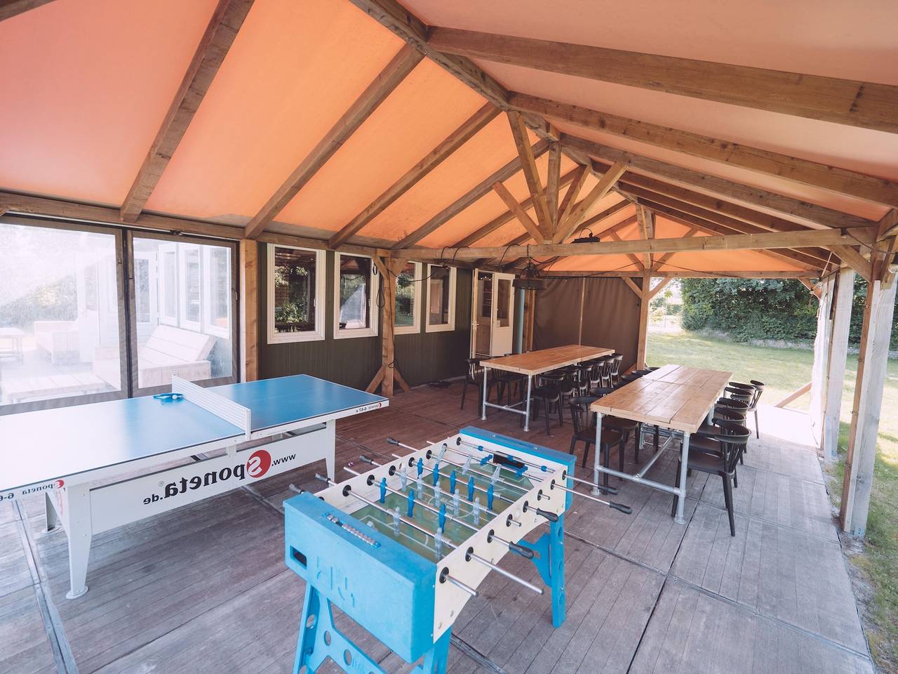 Multiple houses and a group room, close to nature reserve in Bant, IJsselmeer