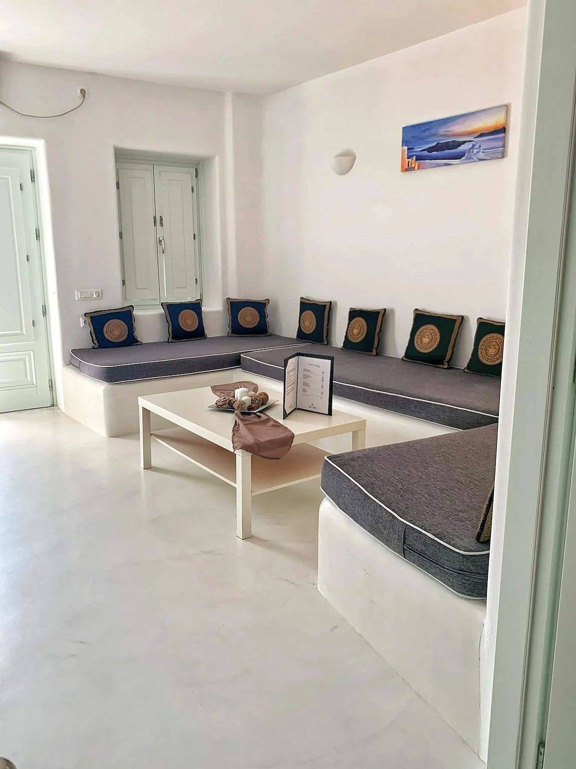 Chalet para 3 personas con balcón in Imerovigli, Santorini
