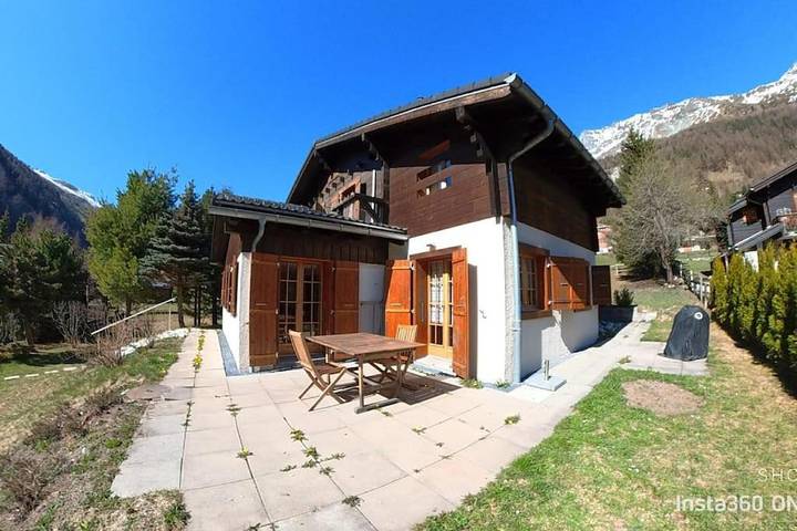 Chalet für 10 Personen, mit Ausblick in Zinal
