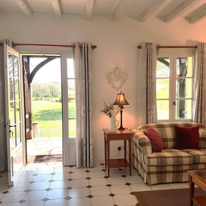 Casa vacacional 'Frances Field en Domaine de Leygue' con Wi-Fi in Bourniquel, Périgord Pourpre