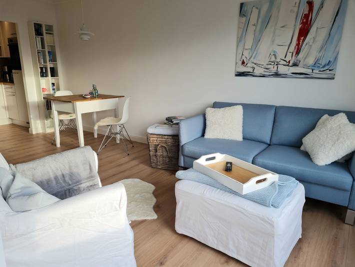 Ferienwohnung für 2 Personen, mit Balkon und Garten sowie Ausblick in Schausende - 3