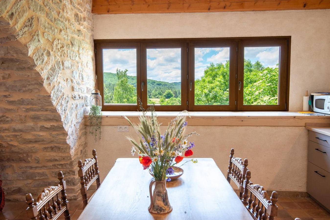 Gîte Aulas 2/4 personnes in La Tieule, Région de Mende