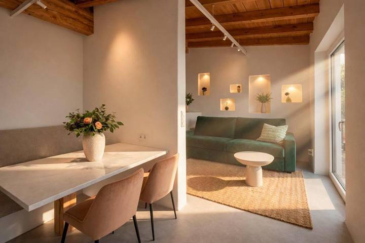 Ferienhaus für 6 Personen, mit Whirlpool und Garten sowie Sauna - 1