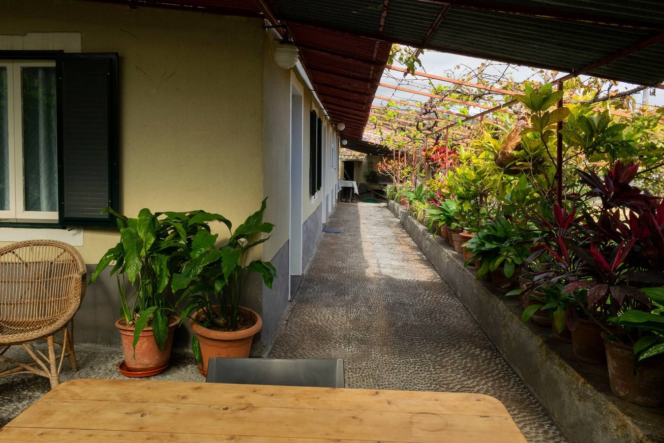 Chalet "Casa Do Boto" con vistas al mar, terraza privada y jardín in Gaula, Isla de Madeira