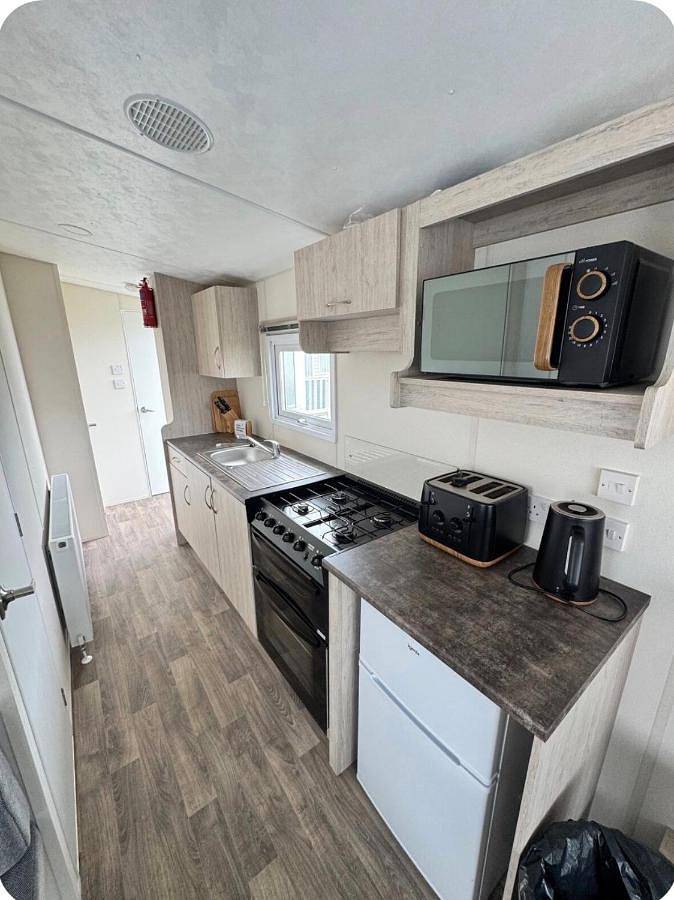 Caravan in Selsey, West Sussex