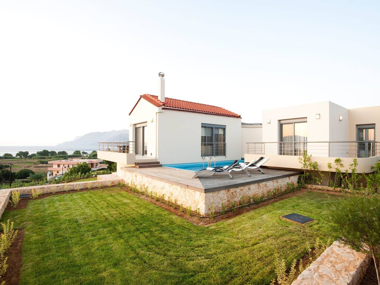 "Villa Pounentes" mit privatem Pool in Nopigia, Chania und Umgebung