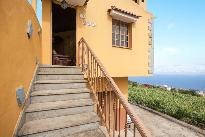 Casa de vacaciones para 3 personas, con Balcón y Jardín en Los Realejos