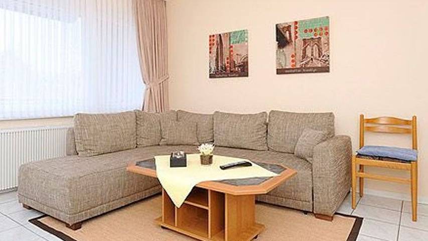 Ferienwohnung für 5 Personen, mit Balkon an der Nordsee - 3