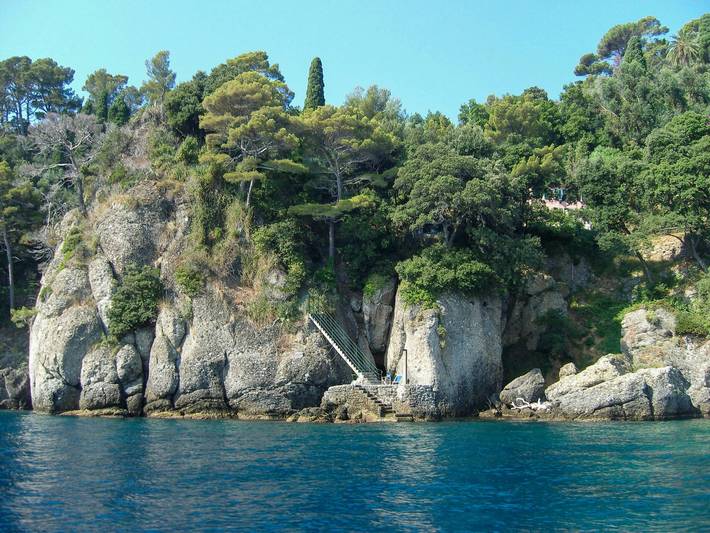 Villa avec accès privé à la mer à Portofino in Spiaggia dell' Olivetta (Portofino), Portofino