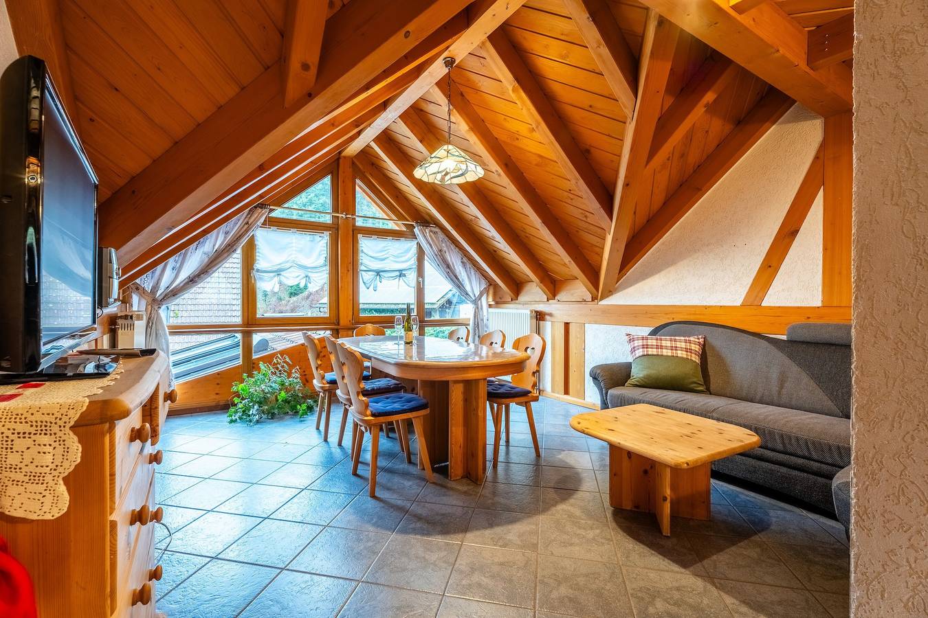 Ganze Wohnung, Apartment „Platzhirsch“ mit Balkon und Wlan in Oberharmersbach, Mittlerer Schwarzwald