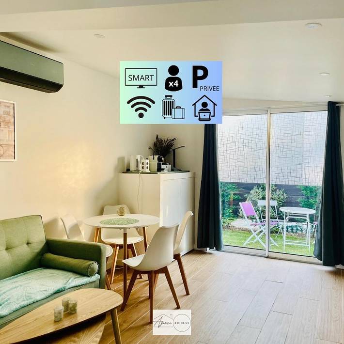 Gîte pour 4 personnes, avec jardin à Varreddes