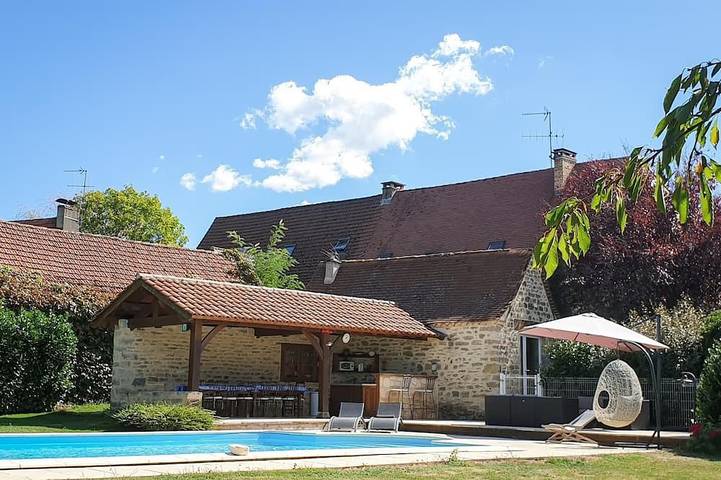 Maison de vacances pour 10 personnes, avec jardin