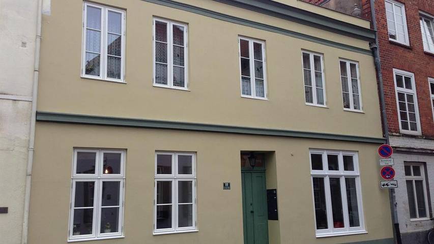 Ferienwohnung für 2 Personen, mit Balkon und Garten in Lübeck