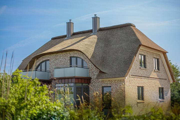 Ferienhaus für 4 Personen, mit Garten und Sauna sowie Terrasse in Westermarkelsdorf