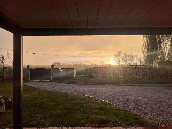 Location de vacances pour 3 personnes, avec jardin ainsi que vue et terrasse dans Biéville-Quétiéville - 3